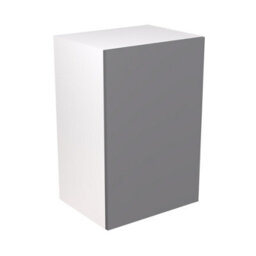 Kitchen Kit Light Grey Matt Slab Door Boiler Housing Wall Unit Cabinet Soft Close Flatpack - 600X900mm - thumbnail 1