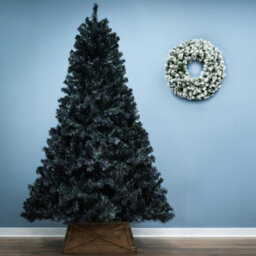 Christmas Tree World The 7Ft/210Cm Black Iridescence Pine Christmas Tree - thumbnail 2
