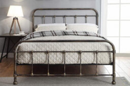Burford Vintage Victorian Style Metal Bed Frame - Double 4Ft6 - thumbnail 1