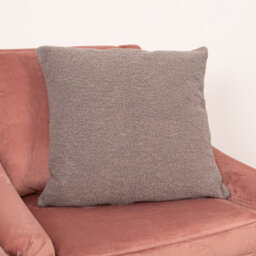 Native Home & Lifestyle Grey Teddy Cushion Cover - Cover Only - thumbnail 1