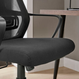 Furniturebox Uk Ubico Black Mesh And Fabric Office Chair - thumbnail 5