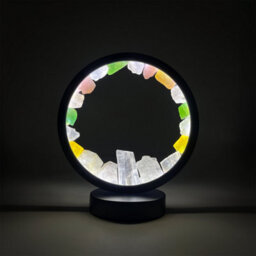 Cello Gleneagles Circle Earth Led Natural Crystal Lamp Natural Crystals Multicolor  Dimmable Led - thumbnail 1