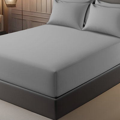 Lazzaro Luxury Super King Fitted Sheet Extra Deep 40Cm Pocket Premium Brushed Microfibre Ultrasoft Fade Resistant - image 1