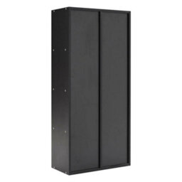 Black 7 Cube Storage Unit Book Shelf Organizer Modular Open Cabinet Wooden Bookcase - thumbnail 3