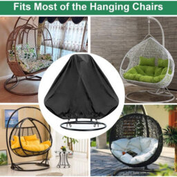 Hanging Chair Cover Waterproof Hanging Chair Cover Protective Cover For Egg Chair Windproof Anti Uv 232 X 200Cm - thumbnail 2
