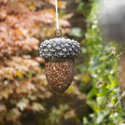 Fallen Fruits Iron Acorn Bird Feeder - thumbnail 2