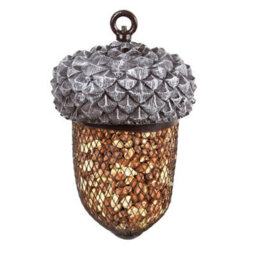 Fallen Fruits Iron Acorn Bird Feeder - thumbnail 4