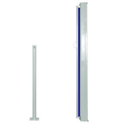 Walplus Retractable Side Awning Garden Sun Shade Canopy Gazebo For Back Door, Porch, Patio 120 X 300 Cm Blue - thumbnail 2