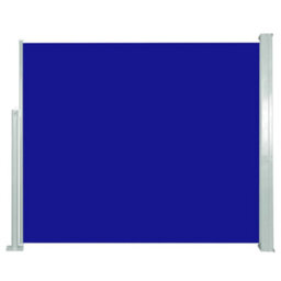 Walplus Retractable Side Awning Garden Sun Shade Canopy Gazebo For Back Door, Porch, Patio 120 X 300 Cm Blue - thumbnail 1