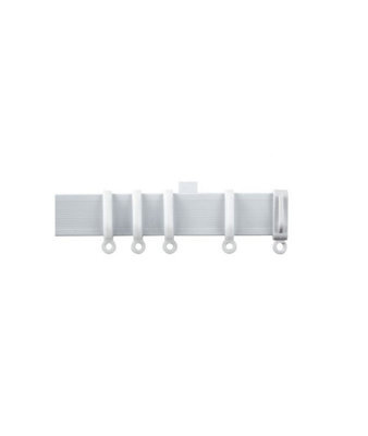 White Aluminium Curtain Track 320Cm