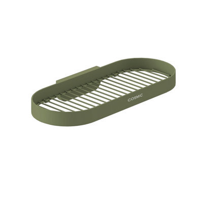 Cosmic Shower Shelf, Bathroom Shelf, 30Cm, Green, Stainless Steel, Award-Winning Design, Geyser Collection - image 1