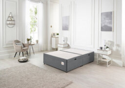 Somnior Beds Somnior 6Ft Millbank Ottoman Bed-Side Opening-Charcoal Plush - thumbnail 2