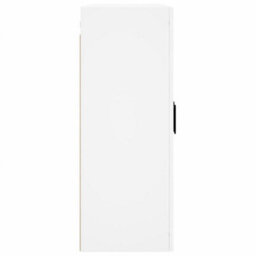 Berkfield Wall Mounted Cabinets 2 Pcs White Engineered Wood - thumbnail 7