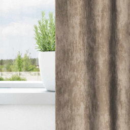 Berkfield Classic Curtain With Curtains 2 Pcs Champagne 260 X 140 Cm Velvet - thumbnail 3