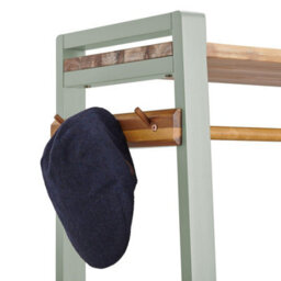 Statement Furniture Florence Sage Green Open Wardrobe With Shelves - thumbnail 5