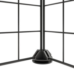 Walplus 36-Panel Pet Cage With Door Black 35X35 Cm Steel - thumbnail 3