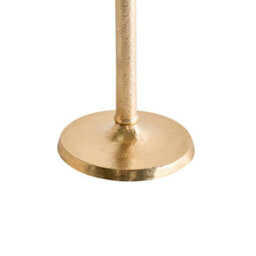 Beliani Candle Holder Kosor Metal 25 Cm Gold - thumbnail 5