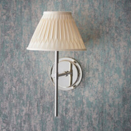 Luminosa Lighting Luminosa Rennes Fitting Only Wall Lamp, Bright Nickel Plate - thumbnail 3