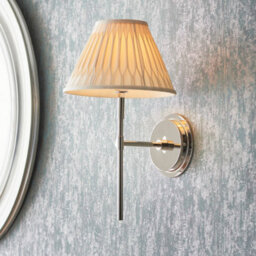 Luminosa Lighting Luminosa Rennes Fitting Only Wall Lamp, Bright Nickel Plate - thumbnail 4