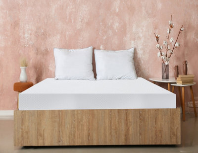 "Cool Plus 8"" (20Cm) Medium Firm Memory Foam Mattress (Super King - 180Cm (6'0"") X 200Cm (6'6"")" - image 1