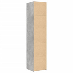 Berkfield Highboard Concrete Grey 40X42.5X185 Cm Engineered Wood - thumbnail 6