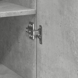 Berkfield Highboard Concrete Grey 40X42.5X185 Cm Engineered Wood - thumbnail 8
