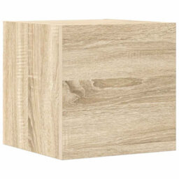 Berkfield Modern 10 Piece Tv Cabinet Set Sonoma Oak Engineered Wood - thumbnail 5