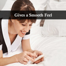 Neel Blue 300Tc Single Size White Duvet Cover Set With 2 Pillowcases Cotton Satin Stripe, 135X200Cm - thumbnail 4
