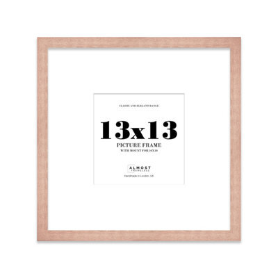"13X13"" Bronze Picture Frame - 13X13"" Square Frame With 10X10"" Mount For 13X13""/10X10"" Pictures Art Deco Style Room Decor, 1 Pack" - image 1