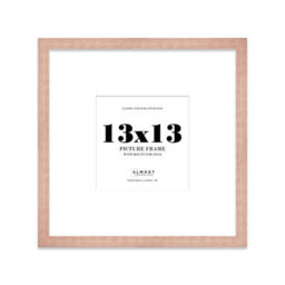 "13X13"" Bronze Picture Frame - 13X13"" Square Frame With 10X10"" Mount For 13X13""/10X10"" Pictures Art Deco Style Room Decor, 1 Pack"