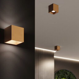 Sollux Lighting Quad Steel Gold 1 Lights Minimalistic Wall Light - thumbnail 7