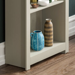 Lassic Vida Designs Arlington Grey 5 Tier Bookcase Freestanding Shelving Unit (H)1750mm (W)600mm (D)240mm - thumbnail 5