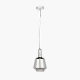 Pacific Lifestyle Jake Shiny Smoked Glass Pendant - thumbnail 3