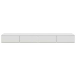 Berkfield Bed Drawers White 140X36,5X16,5 Cm Engineered Wood - thumbnail 6