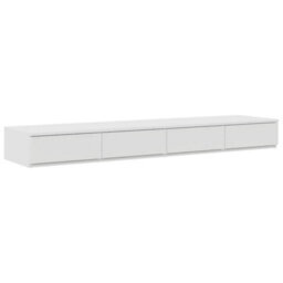 Berkfield Bed Drawers White 140X36,5X16,5 Cm Engineered Wood - thumbnail 2