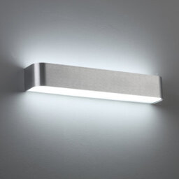 Ultra Beam Lighting Ultrabeam Brushed Aluminium Up And Down Indoor Led Wall Light 12 Watt Led 1200 Lumens Width 450mm - thumbnail 1