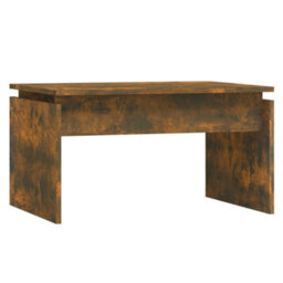 Berkfield Coffee Table Smoked Oak 68X50X38 Cm Engineered Wood - thumbnail 2