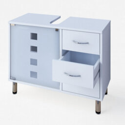 Vcm Bathroom Furniture Underfloor Cabinet Drawer Darol - thumbnail 2