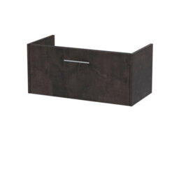 Hudson Reed Components Wall Hung 1 Drawer Unit (385mm Deep), 800mm-Metallic Slate - thumbnail 1
