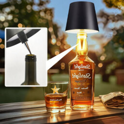 Wireless Bottle Lamp Portable Creative Rechargeable Touch Lamp - thumbnail 2