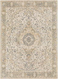 Livabliss Lillian-Washable Grey Green Traditional Vintage Boho Living Dining Rug 120 X 170 Cm Easy Care, Non Shedding - thumbnail 2