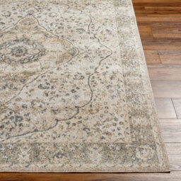 Livabliss Lillian-Washable Grey Green Traditional Vintage Boho Living Dining Rug 120 X 170 Cm Easy Care, Non Shedding - thumbnail 5