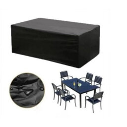 Waterproof Garden Furniture Protection Tarpaulin 210D Oxford 213X132X74Cm Garden Patio Set Protection Cover - thumbnail 3
