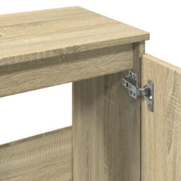 Berkfield Bathroom Sink Cabinet Sonoma Oak 65X33X60 Cm Engineered Wood - thumbnail 7