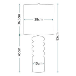 Elstead Lighting Contour 1Lt Table Lamp Finish: Lime Wired: 1X60W E27 220-240V 50Hz - thumbnail 3