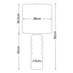 Elstead Lighting Contour 1Lt Table Lamp Finish: Lime Wired: 1X60W E27 220-240V 50Hz - thumbnail 2