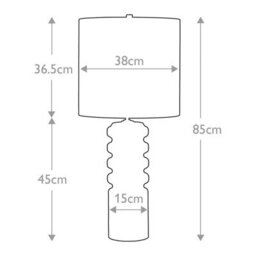 Elstead Lighting Contour 1Lt Table Lamp Finish: Lime Wired: 1X60W E27 220-240V 50Hz - thumbnail 6