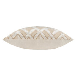 Paoletti Henley Velvet Jacquard Cushion Cover - thumbnail 3
