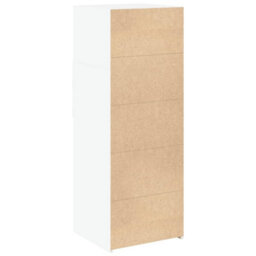 Berkfield Highboard White 45X42.5X124 Cm Engineered Wood - thumbnail 6