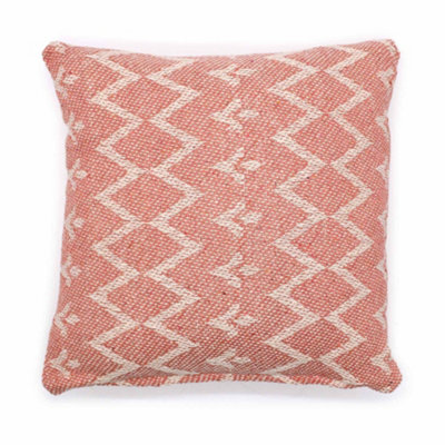 Four Candle Classic Cushion Cover Jaggered Pink 40X40Cm - image 1